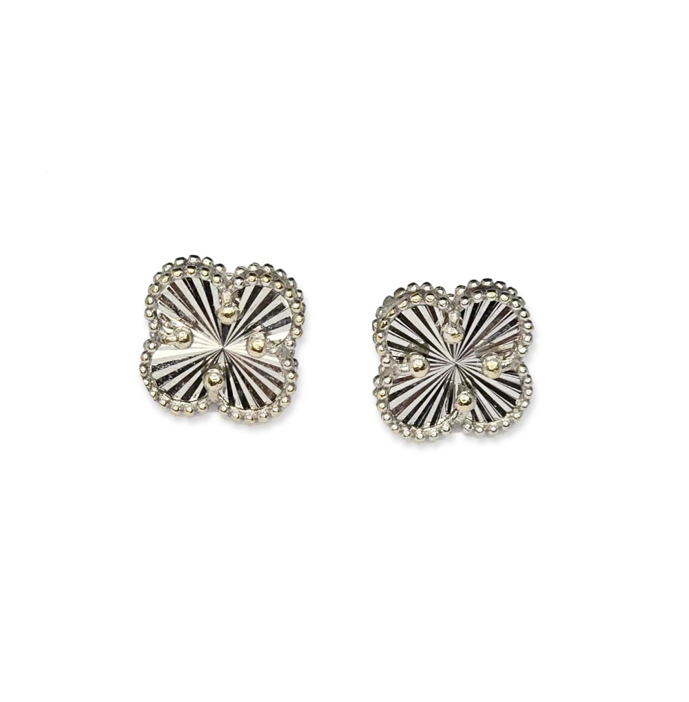 aretes flor aretes flor 10K