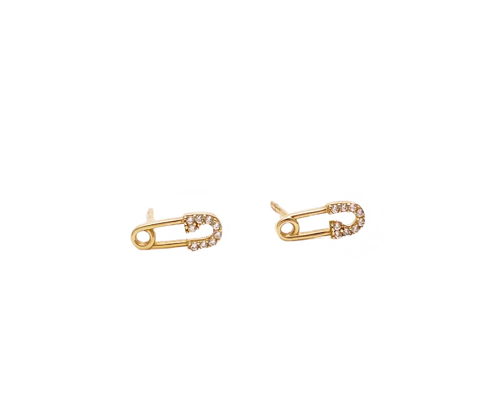 aretes de oro hugg 3 lineas aretes de oro hugg 3 lineas 14K