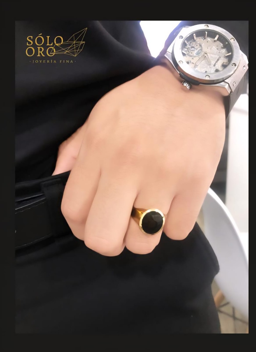 anillo piedra onix anillo piedra onix 14K